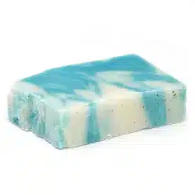 Algen Olivenölseife seaweed olive oil soap slice